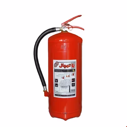 کپسول آتش نشانی 9 کیلوگرمی پودر و گاز توچال