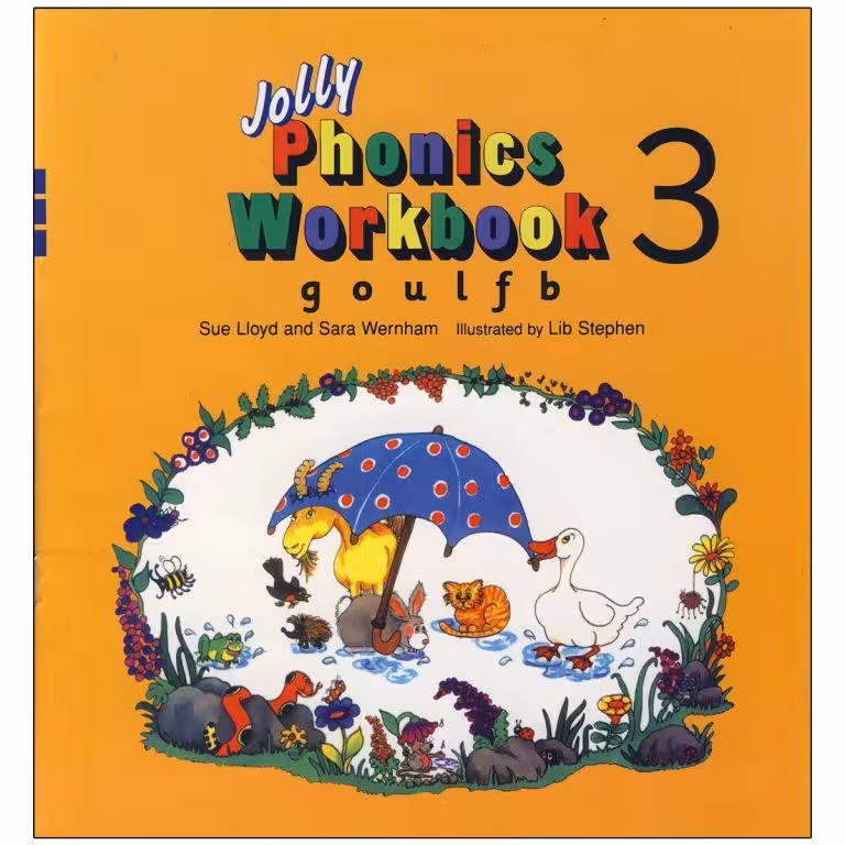 Jolly Phonics Workbook 3 کتاب