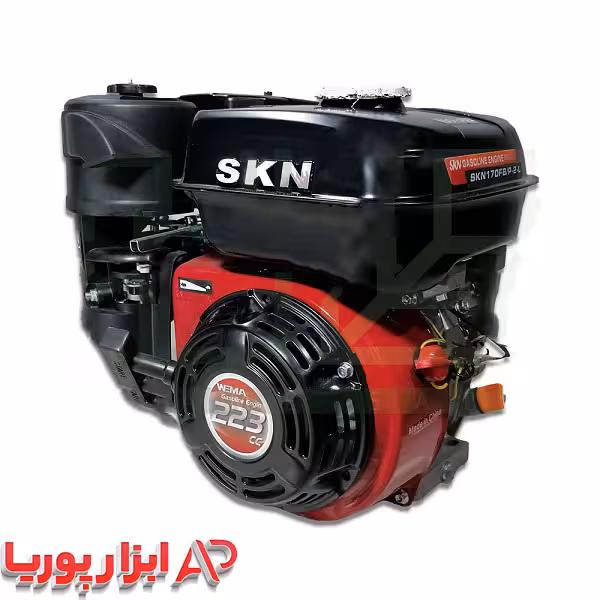 موتور بنزینی گیربکسی SKN-WM170FB/P2 شافت افقی 223CC قطر 20