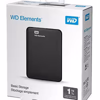هارد اکسترنال وسترن دیجیتال المنتس (Western Digital Elements) 1 ترا بایت SSD