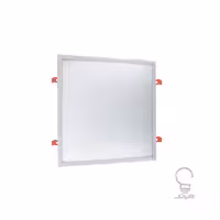 پنل LED هنگام 65 وات توکار فنر دار 60×60 پارس شعاع توس (والا نور)