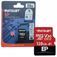 مموری 128 گیگ Patriot EP series V30 A1 C10 U3 4K ADP