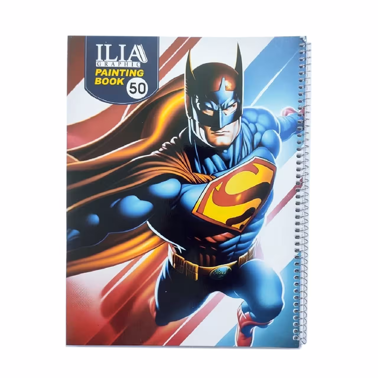 دفتر نقاشی مجلد ایلیا طرح بتمن سایز A4