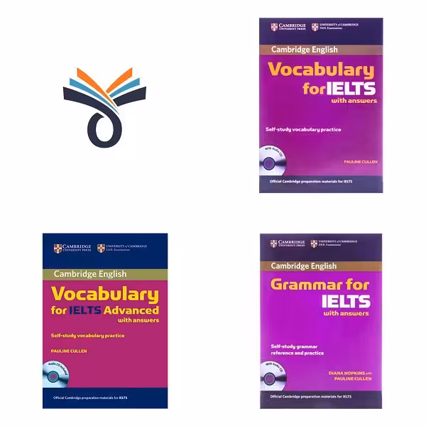مجموعه پک 3 جلدی Vocabulary & Grammar For Ielts