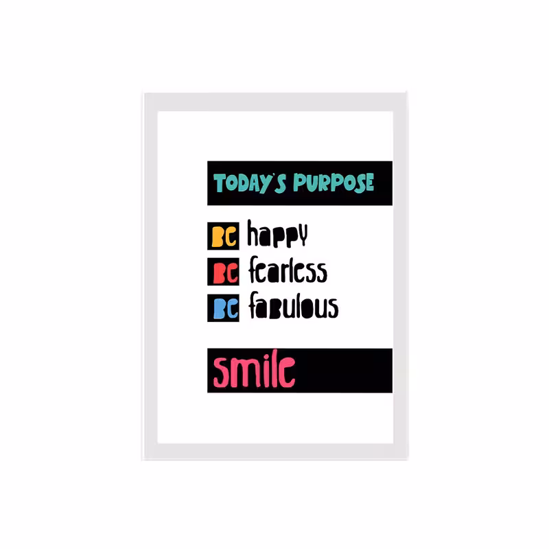 تابلو مدل purpose | دنیای قاب