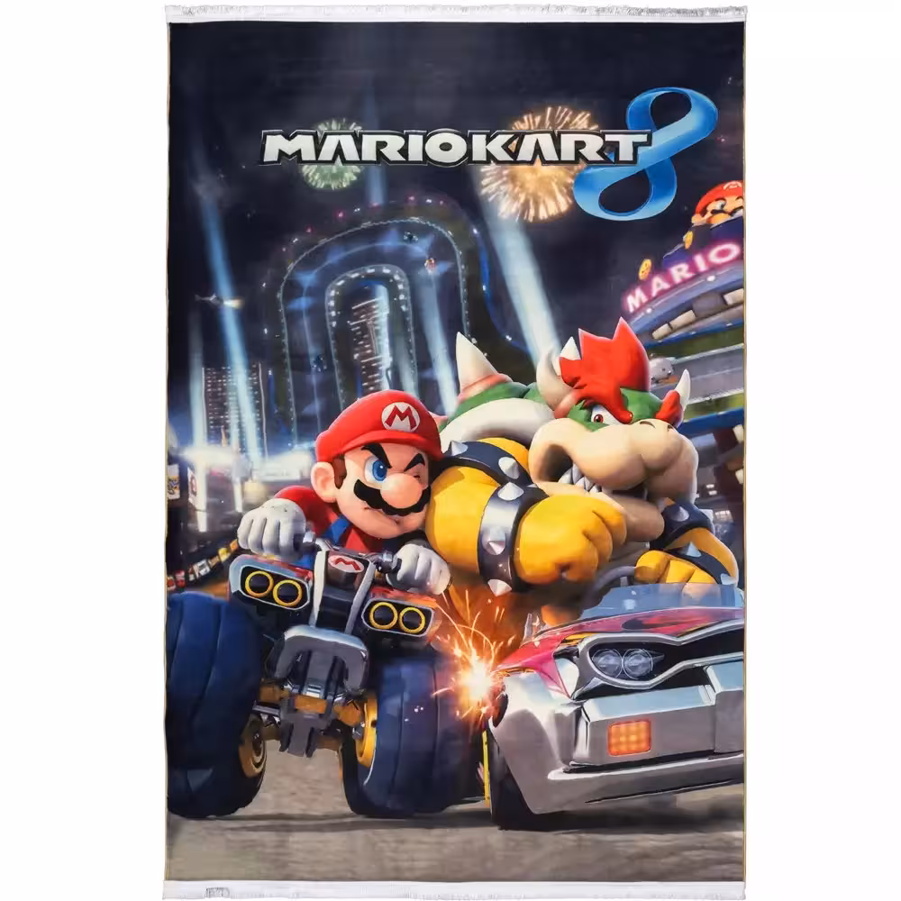 فرش کودک طرح ماریو کد 25KP0010