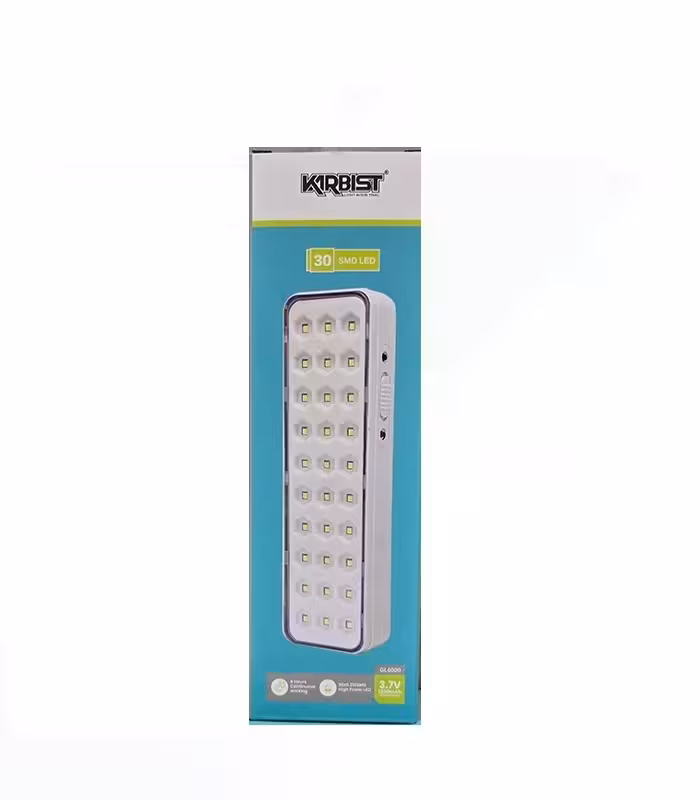 چراغ شارژی خطی 30-SMD کاربیست