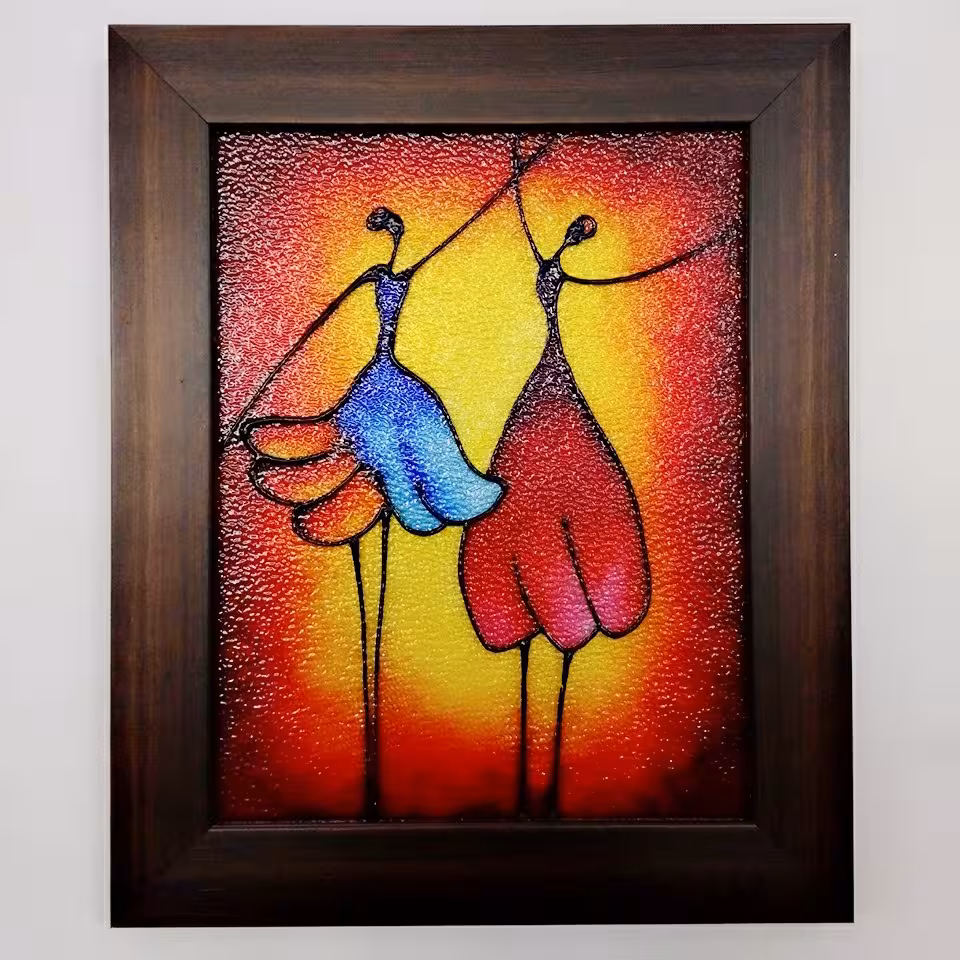 تابلو طرح بالرین ویترای