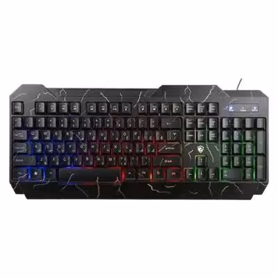 کیبورد مخصوص بازی بیاند مدل BGK-9500، سوییچ ممبران ، Full Size، نورپردازی LED RGB