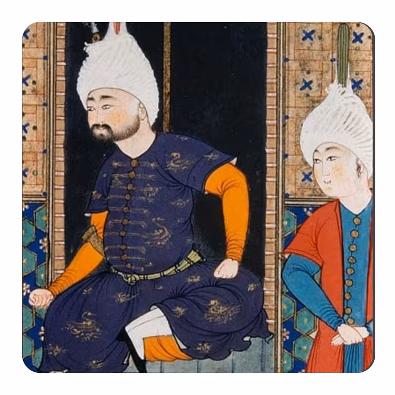 مگنت طرح نگارگری ایرانی کد wmg491