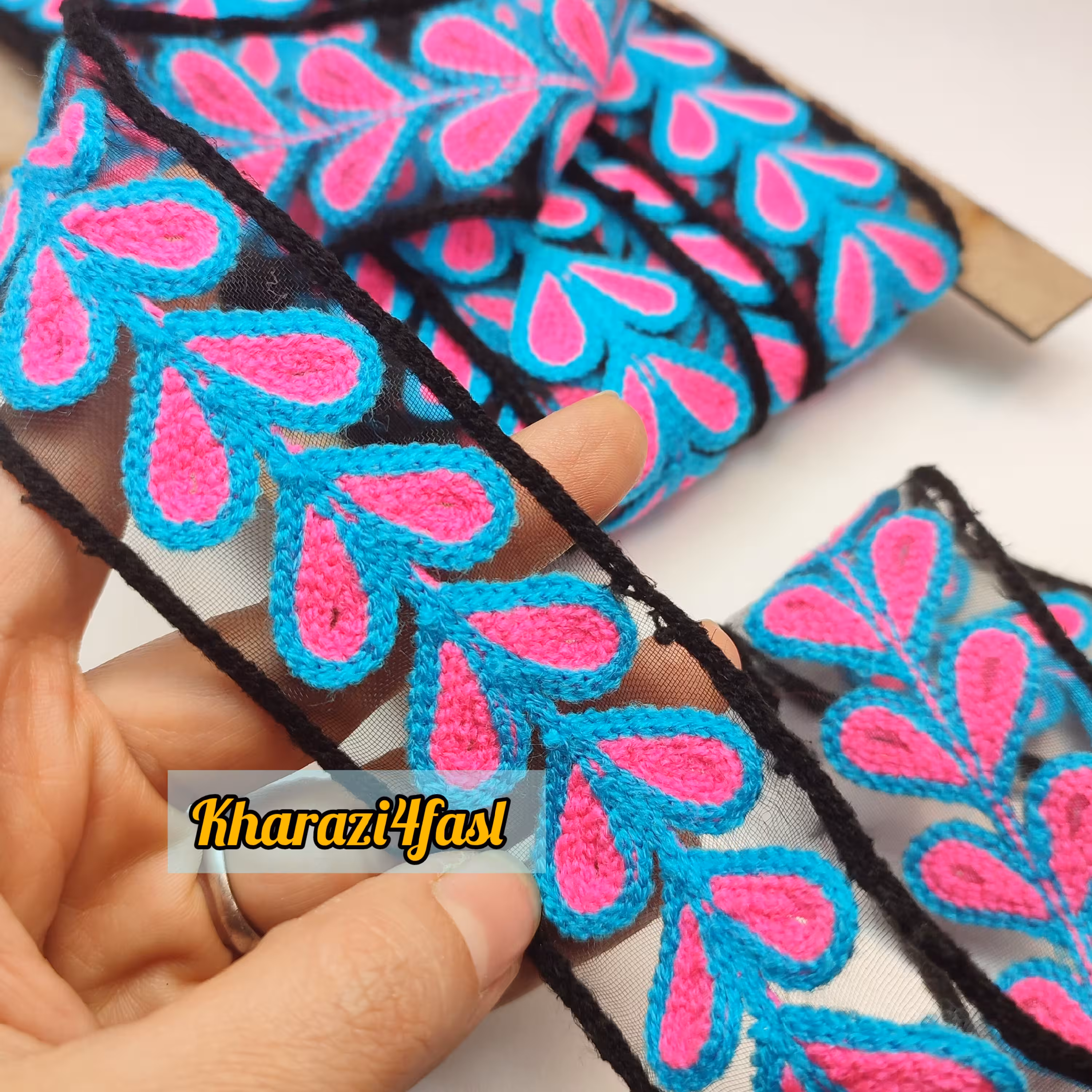 نوار خامه دوزی کد 637