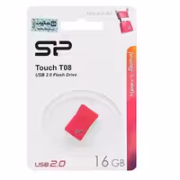 فلش مموری 16 گیگابایت سیلیکون پاور مدل SP TOUCH T08 سفید