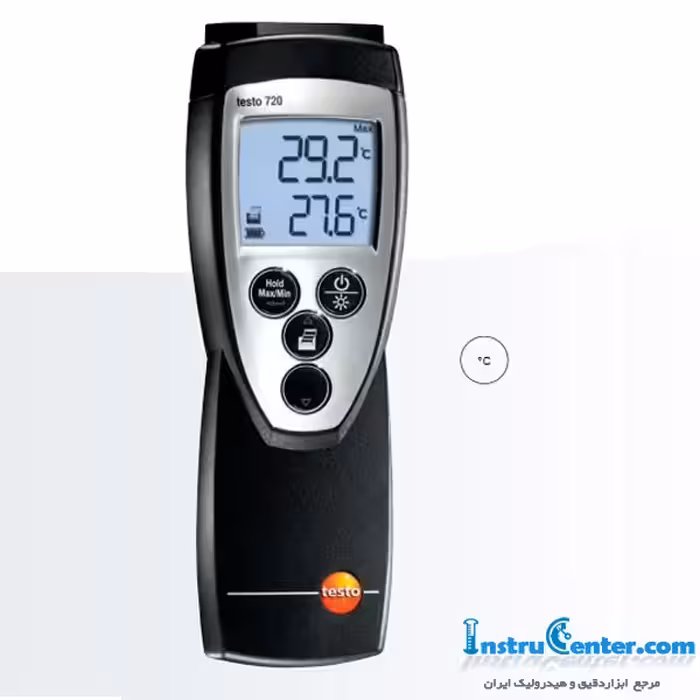ترمومتر تماسی تک کاناله مدل 720ساخت کمپانی تستو