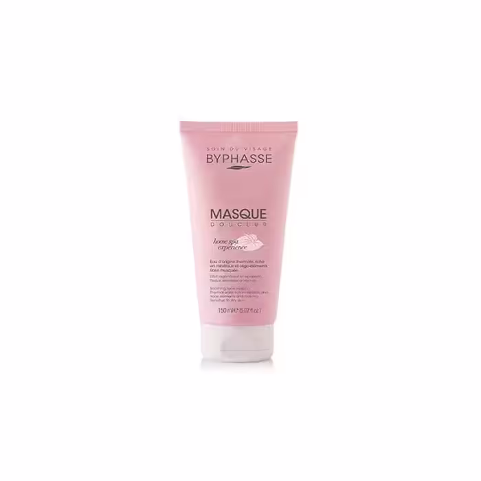 ماسک صورت مخصوص پوست حساس و خشک بایفاس حجم 150 میل Byphasse mask home spa experience dry sensetive skin