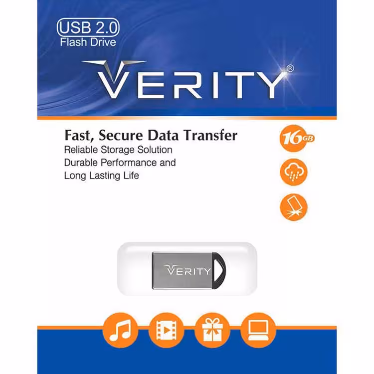 فلش 16 گیگ وریتی Verity V804