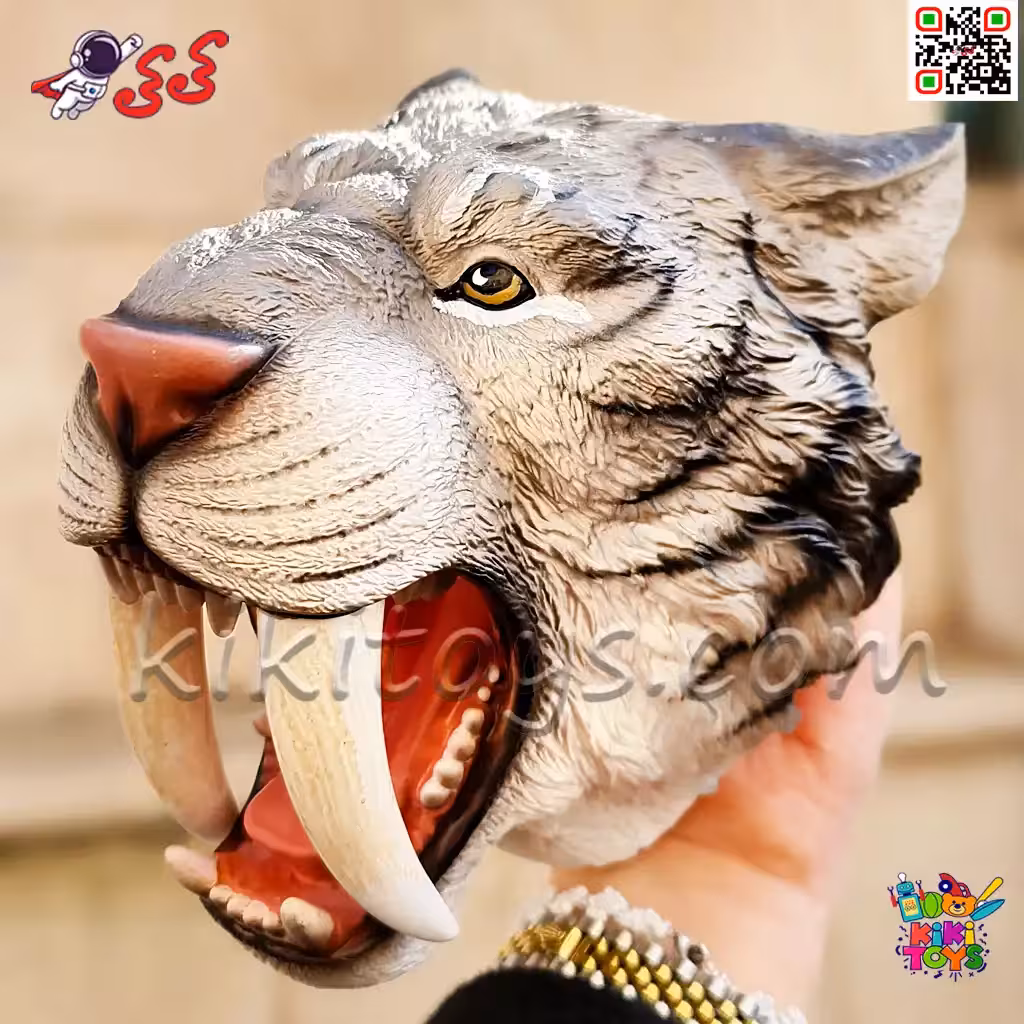 هند پاپت ببر دندان خنجری - فیگور حیوانات New Canna مدل X352