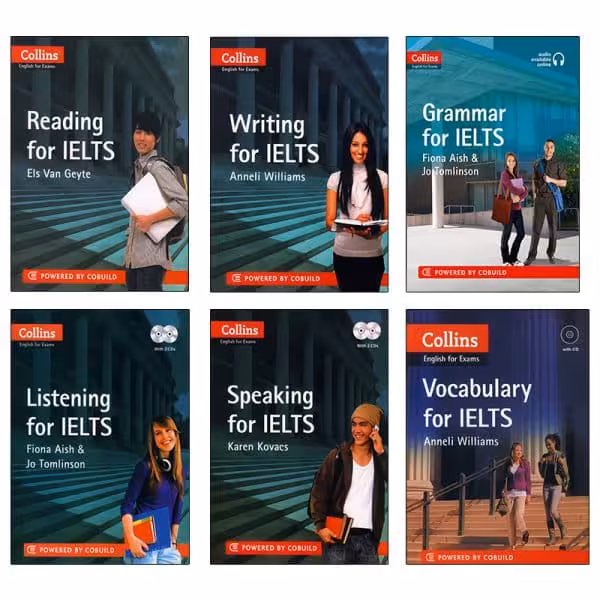 مجموعه 6 جلدی کتاب (Collins English for exams (IELTS انتشارات Collins