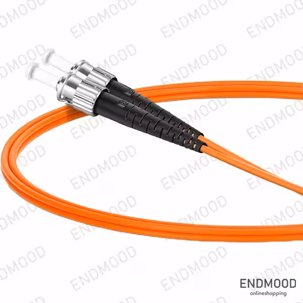 پچ کورد فیبر نوری 3 متری نگزنس ST-ST داپلکس مالتی مود Nexans