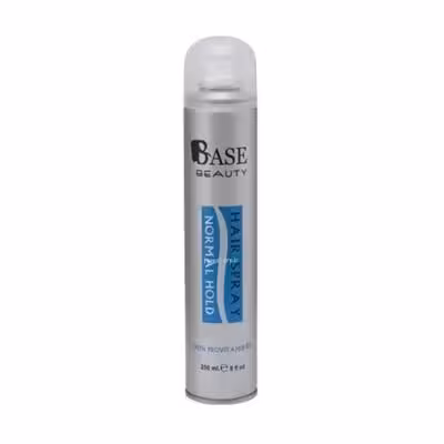 اسپری حالت دهنده مو بیس BASE مدل NORMAL HOLD حجم 250 میلی لیتر
