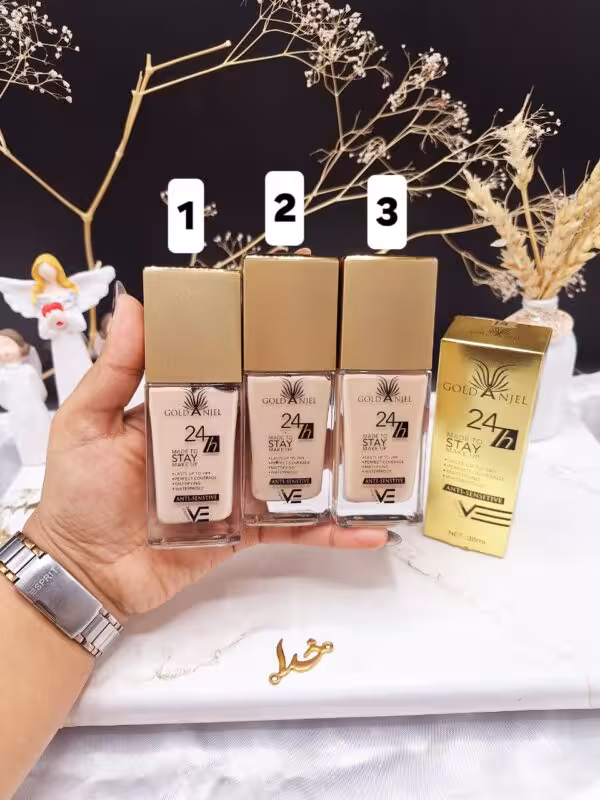 کرم پودر پرطرفدار میکاپ اورجینال گلد آنجل Gold Angel اصلی کد GA1911