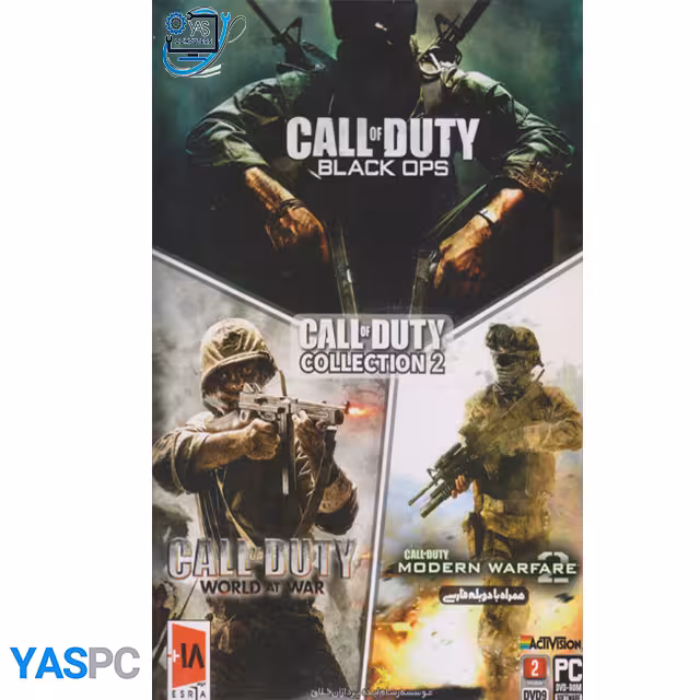 مجموعه بازی هایCALL OF DUTY black ops, CALL Of DUTY world at war ,CAll of DUTY modwrn warfae
