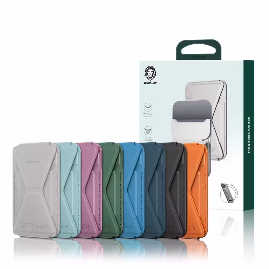 کیف کارت مگنتی MagSafe گرین لاین مدل Magnetic Wallet