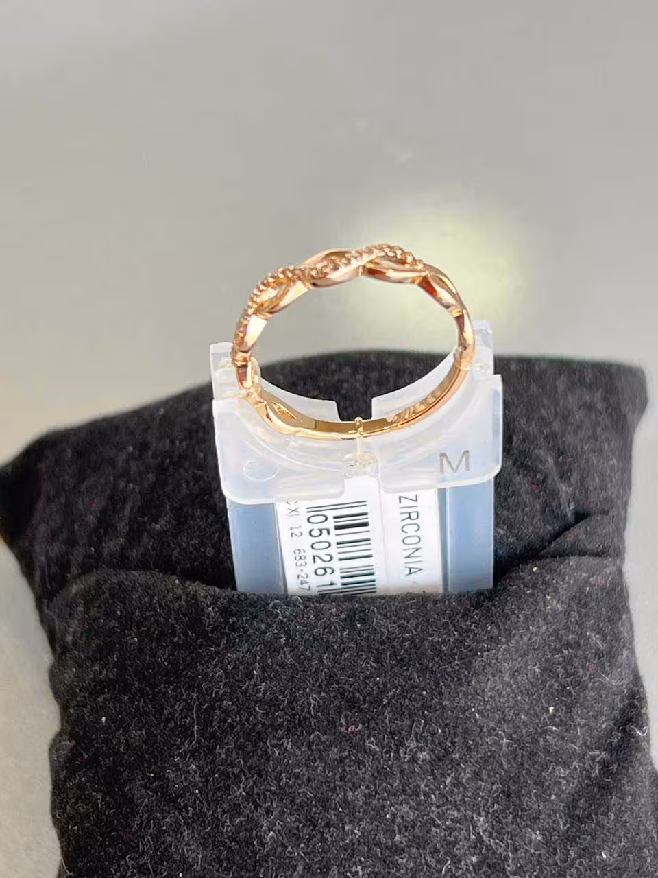 حلقه رینگی نگین زیرکونیا از برند beeline ✨💍