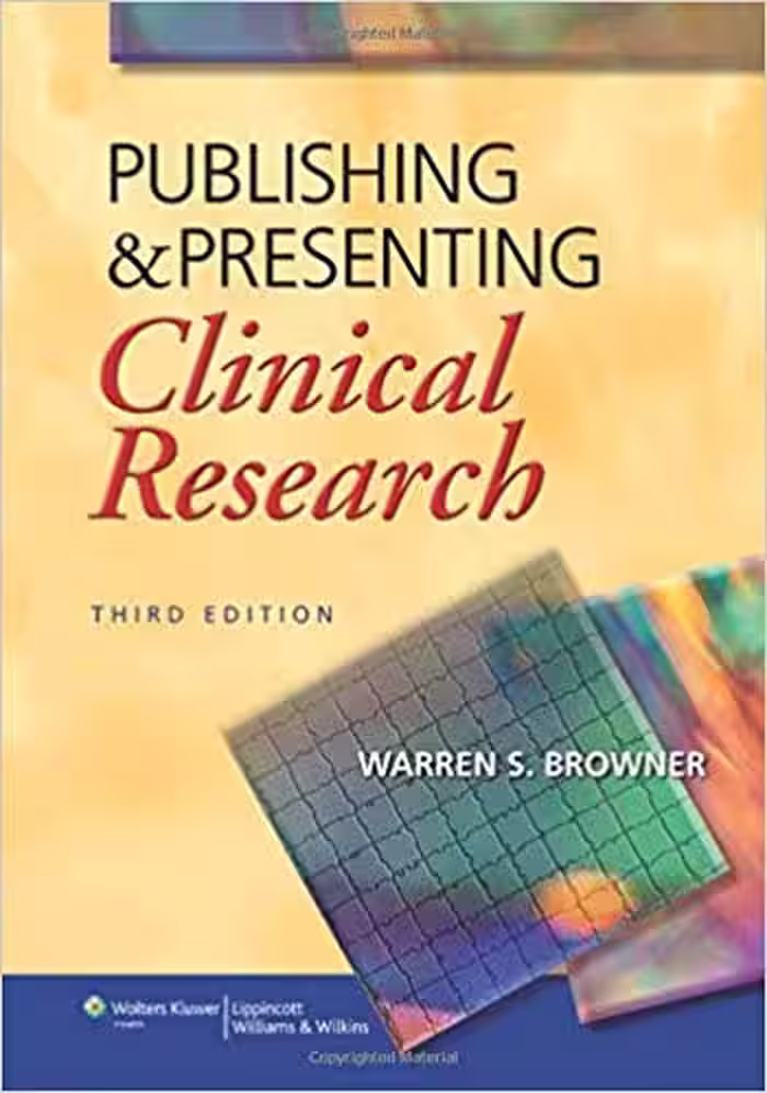 خرید و دانلود نسخه کامل کتاب Publishing and Presenting Clinical Research Third Edition