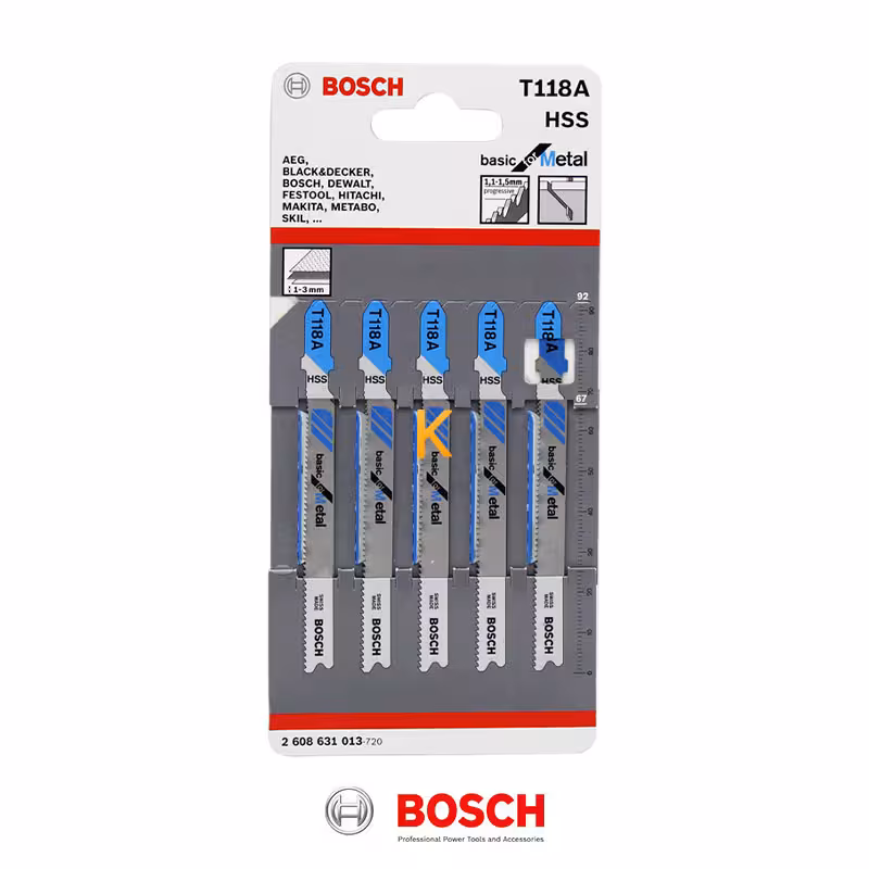 تیغ اره عمود بر آهن T118 بوش