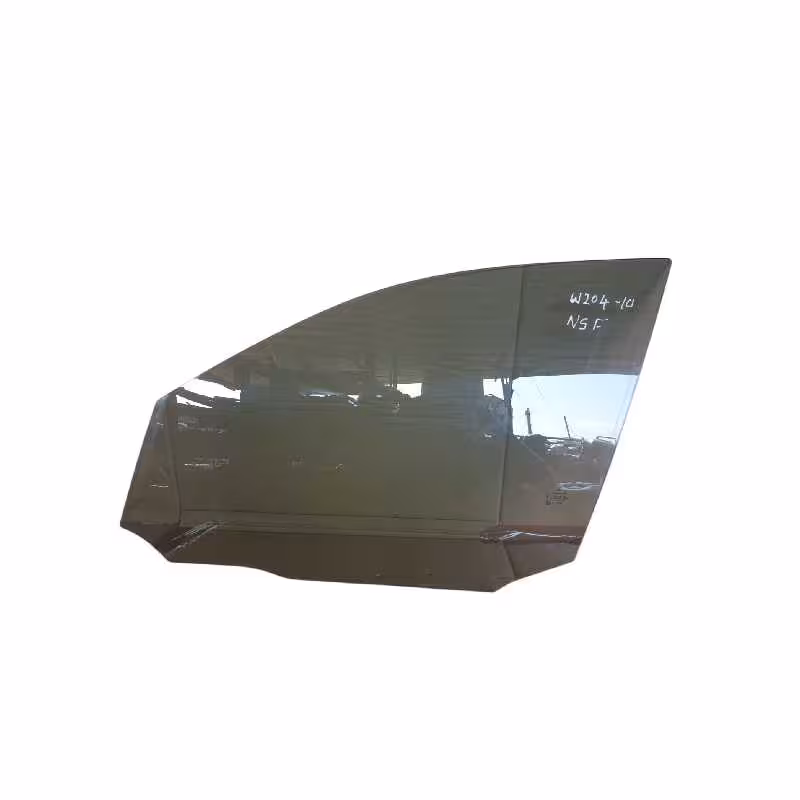 شیشه درب جلو چپ بنز c350 اتاق w204