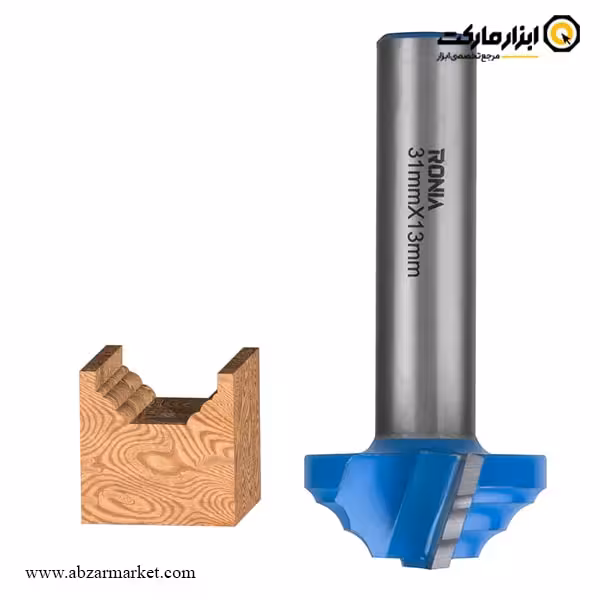 تیغ اورفرز رونیا پروفیل سه پله قطر 31 میلی متر مدل 31013012-21