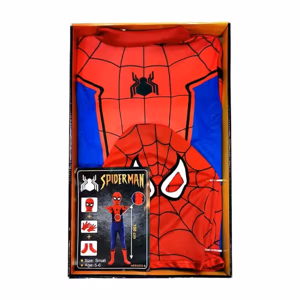 ست 4 عددی لباس مرد عنکبوتی