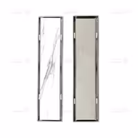 کفشور خطی سرامیک خور استیل دو حالته TD سایز 100x7 سارانیک
