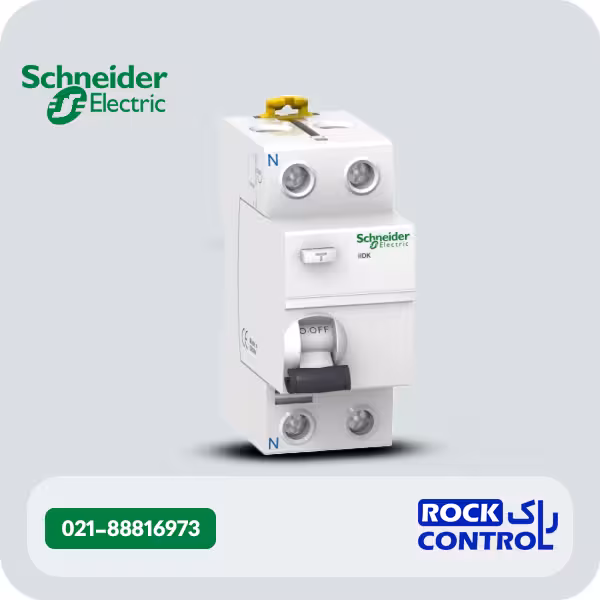 A9R50225محافظ جان تک فاز 25 آمپر اشنایدر 30 میلی آمپر قدرت قطع 6kA