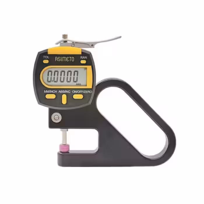 ضخامت سنج ورق دیجیتال آسیمتو 10 – 0 میلی متر مدل 4-01-495
