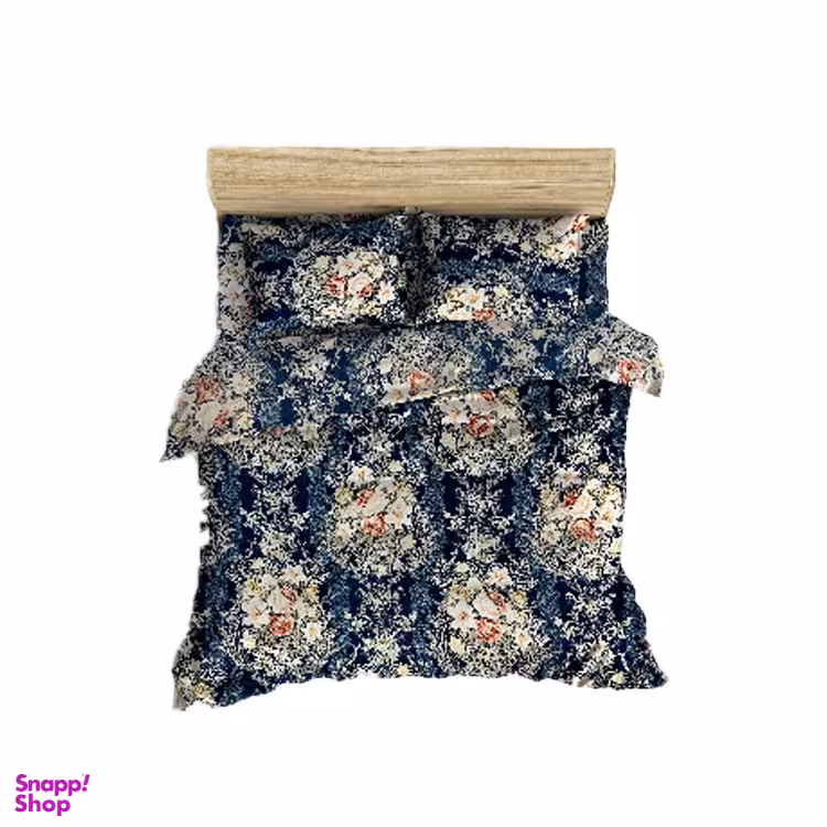 سرویس روتختی 2 نفره کوکو جم مدل پیک طرح کرسی 6 تکه