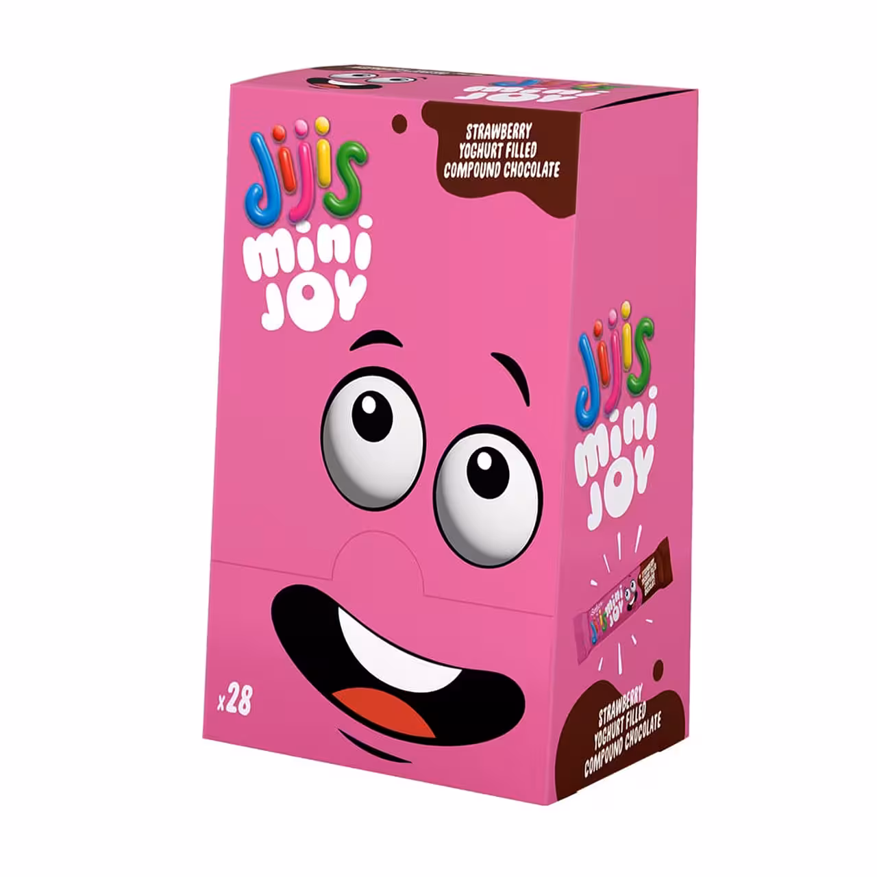 شکلات مغزدار توت فرنگی سوربن مینی جوی 28 عددی