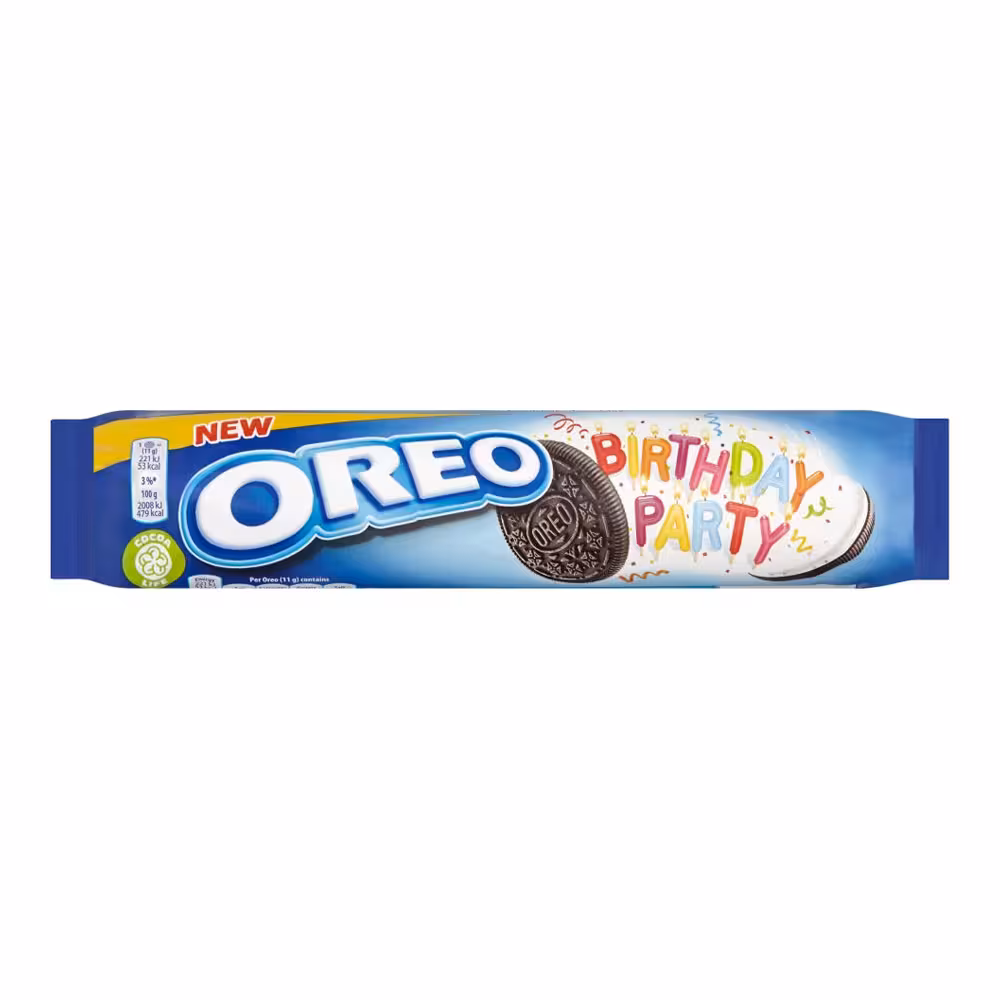 بیسکویت شکلاتی اورئو مدل Birthday Party