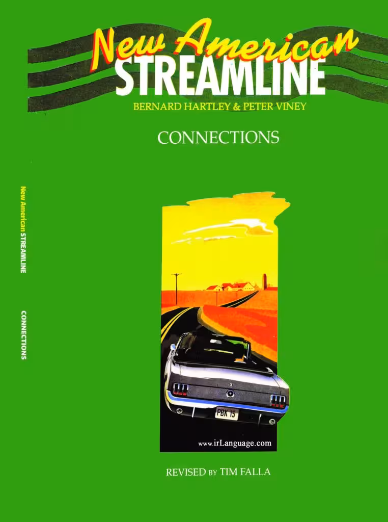 کتاب New American Streamline Connections ( چاپ رنگی )نیو امریکن استریم لاین کانکشن