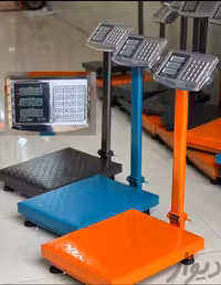 باسکول دیجیتال 300کیلو محک صفحه نمایشگر استیل فلزی تاشو