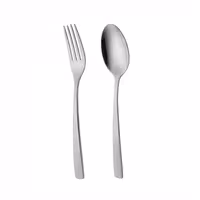 سرویس قاشق و چنگال ناب استیل 12 پارچه مدل فلورانس