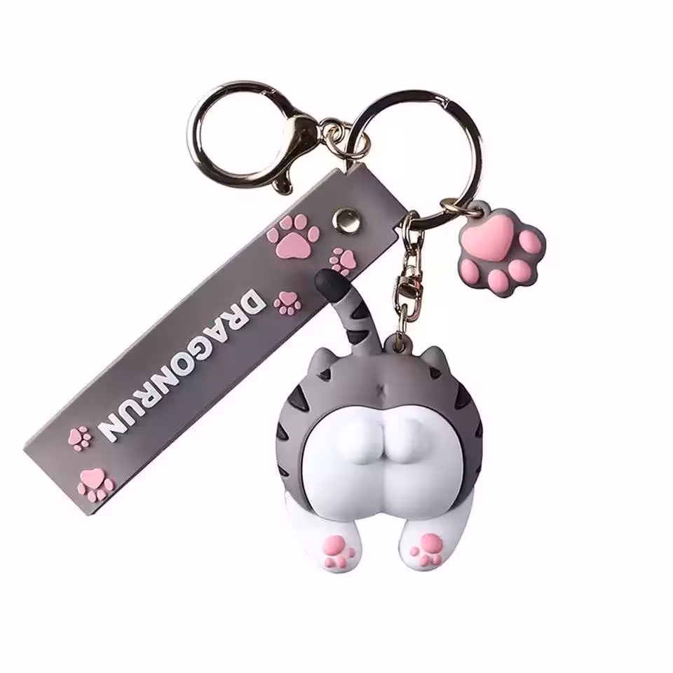 جاکلیدی آویز باسن گربه