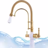 ظرفشویی دومنظوره فنری سفید طلایی مدل شاوری