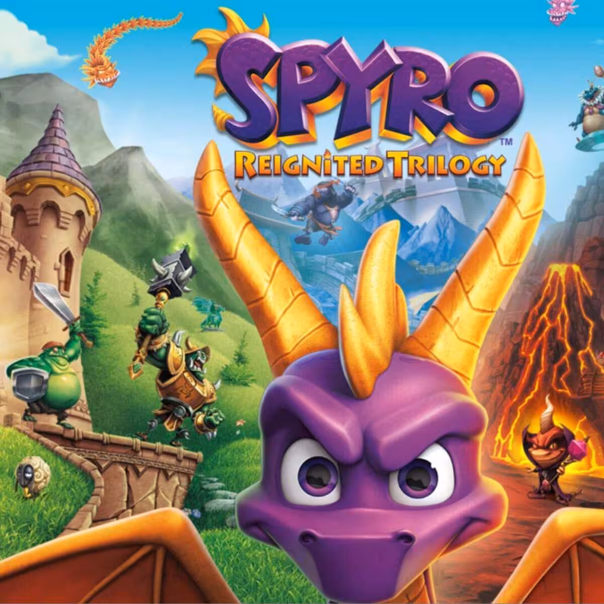 بازی Spyro Reignited Trilogy PS4 اکانت قانونی ظرفیت 2
