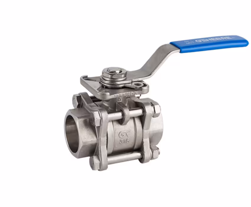 شیر توپی 1 اینچ socket weld خنبره مدل 06 2027