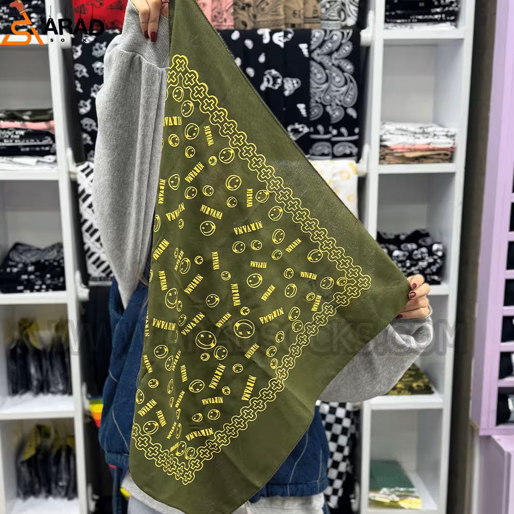 باندانا لبخند سبز