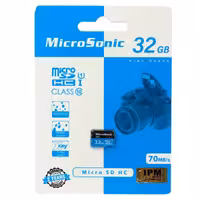 رم میکرو 32 گیگ میکروسونیک MicroSonic U1 C10 70MB/s