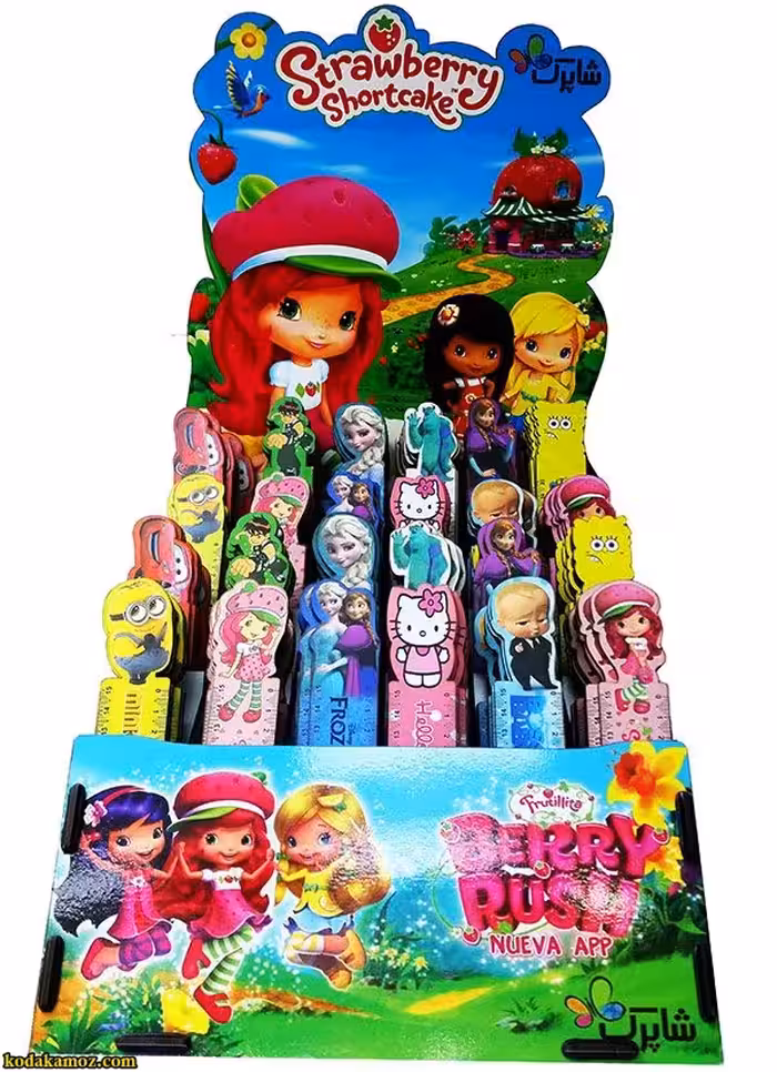 خط کش چوبی فانتزی