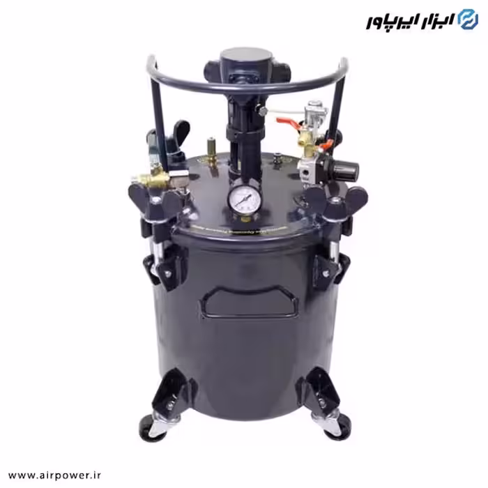 مخزن رنگ تحت فشار بادی 40 لیتری طرح APT مدل PT-40A