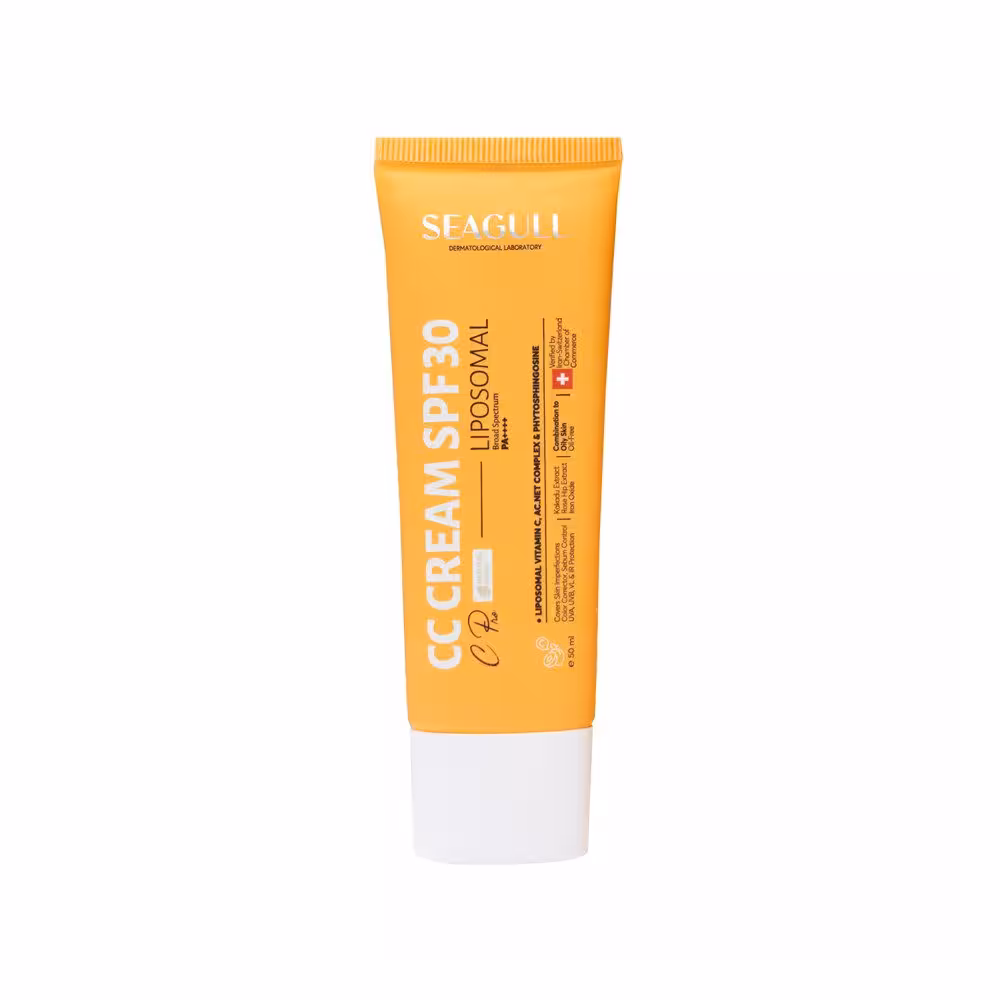 کرم متعادل کننده چربی پوست رنگی سی گل SPF 30 |حجم 50 میلی لیتر